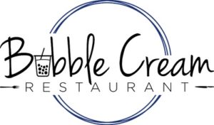 Bubble Cream Restaurant Logo